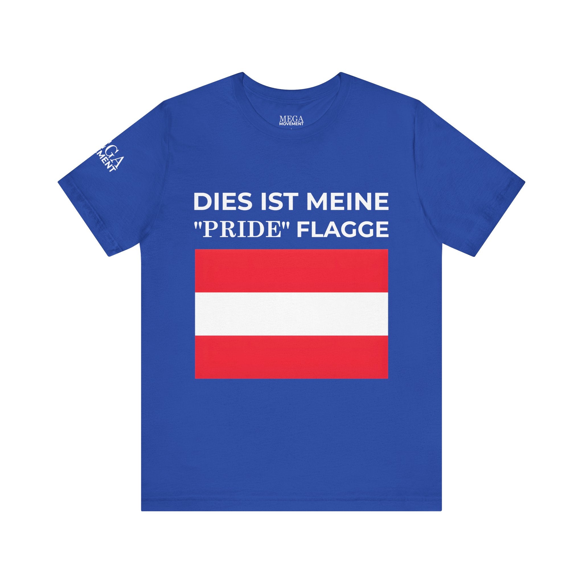 Austrian Pride Unisex Jersey Tee, Pride Apparel, Casual Everyday Wear - Mega Movement