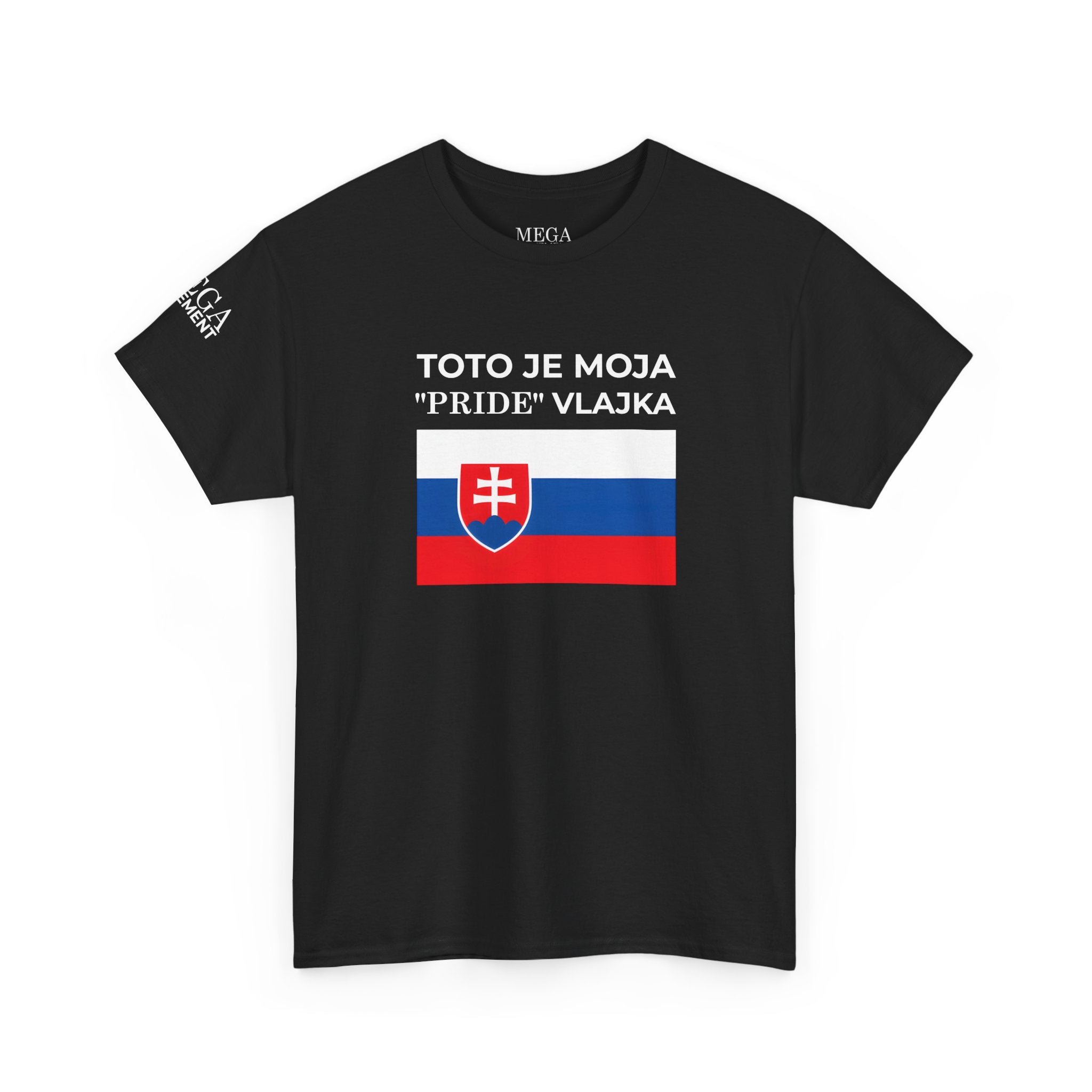 Slovak Flag Tee ( Small Print ) — "Toto je moja 'Pride' vlajka"