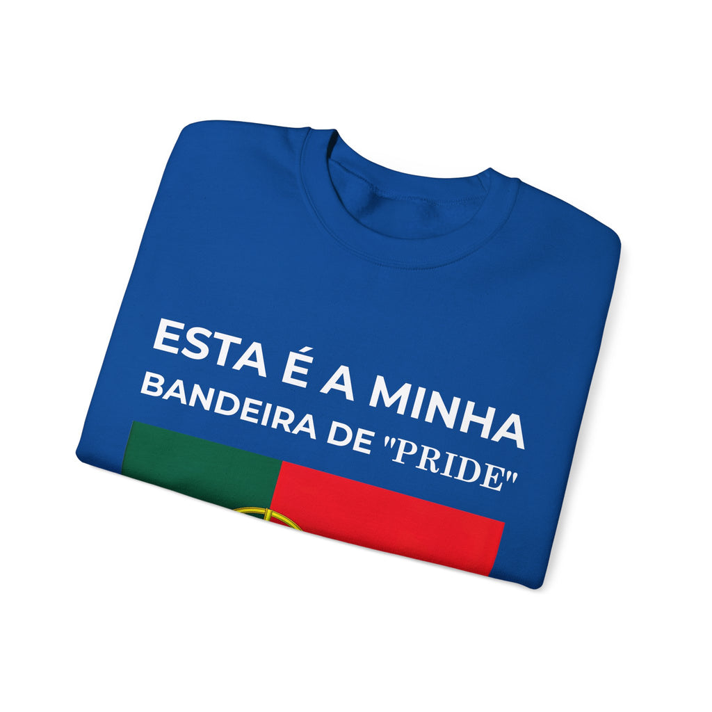 Portugal Pride Sweatshirt, Unisex Crewneck, Flag Design, Comfortable Gift for Celebrations - Mega Movement