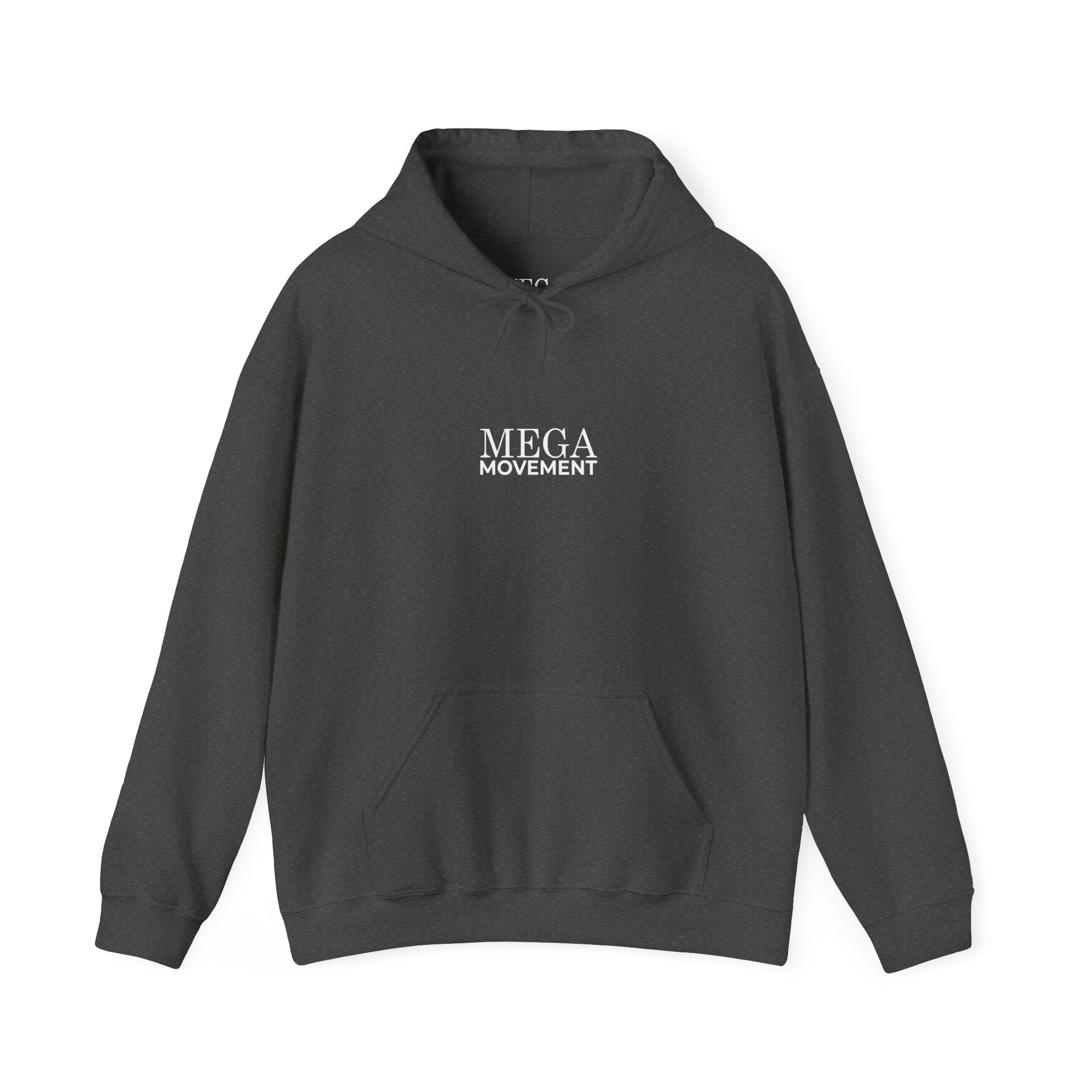 Mega Movement 1984 IS Now Unisex Heavy Blend Hoodie | Cozy Streetwear for Activists, Ideal for Gifts, Protest Wear, Casual Style, Comfy Fashion - Mega Movement