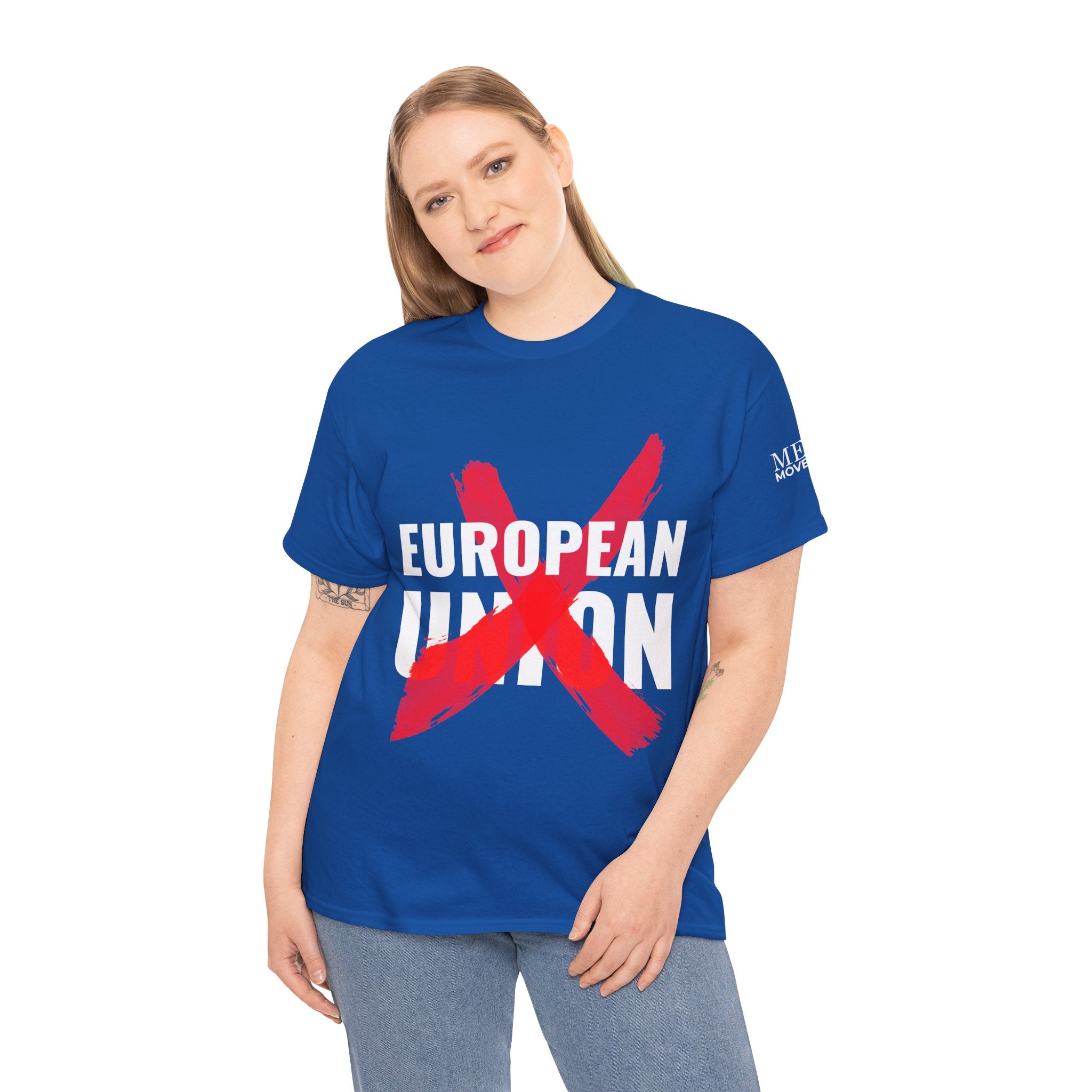 European Union Statement Tee - Unisex Heavy Cotton Shirt