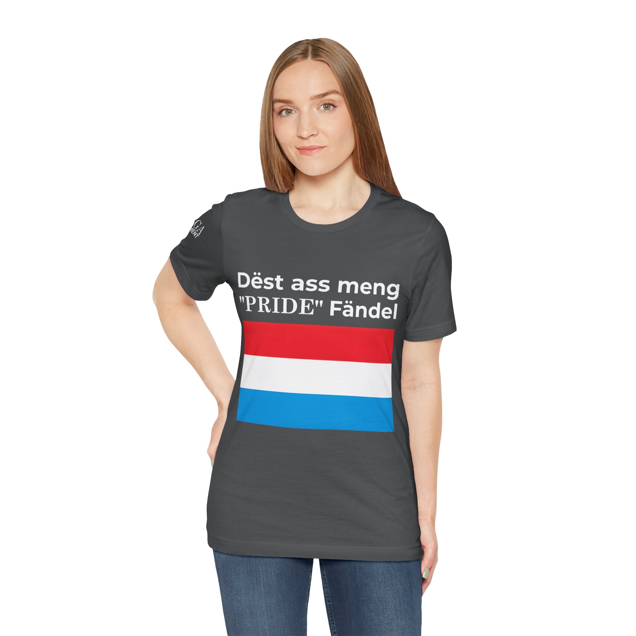Luxembourg Pride Flag Unisex Tee, Patriotic Pride, Casual Wear, Unisex Shirt - Mega Movement