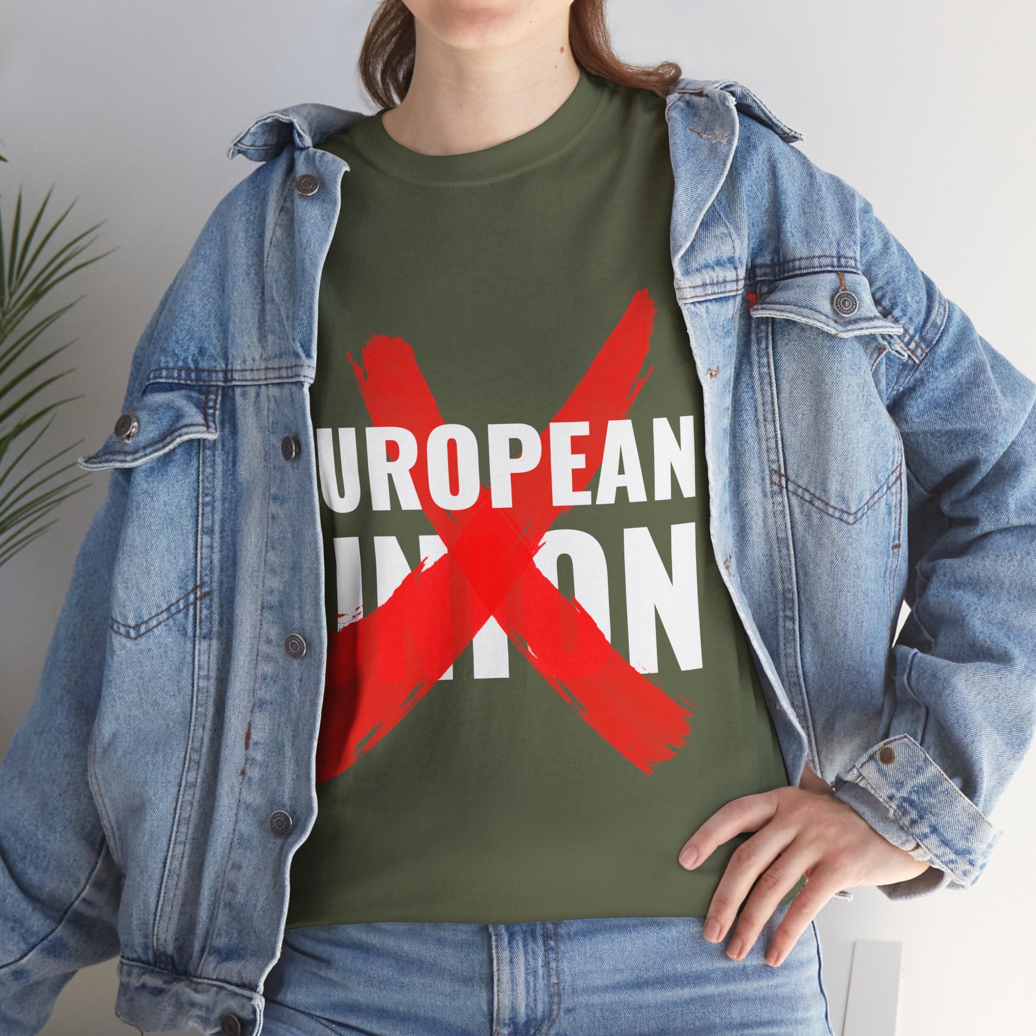 European Union Statement Tee - Unisex Heavy Cotton Shirt