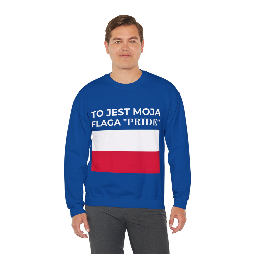 Polish Pride Crewneck Sweatshirt - Unisex Heavy Blend™, Comfortable Fashion - Mega Movement