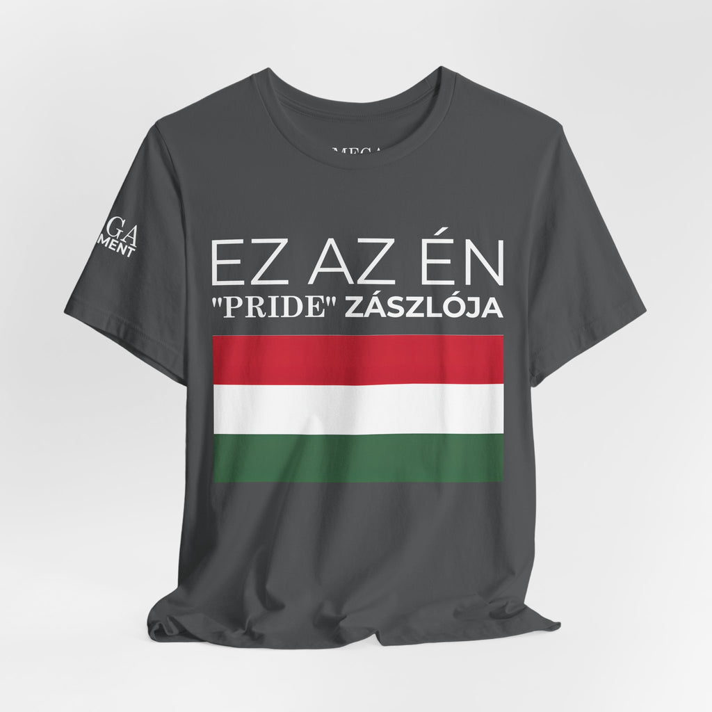 Hungary Pride Flag Tee | Unisex Jersey Short Sleeve Tee, Patriot Apparel, Festival Outfit, Statement Shirt, Hungary Pride Clothing, Gift for Activists - Mega Movement