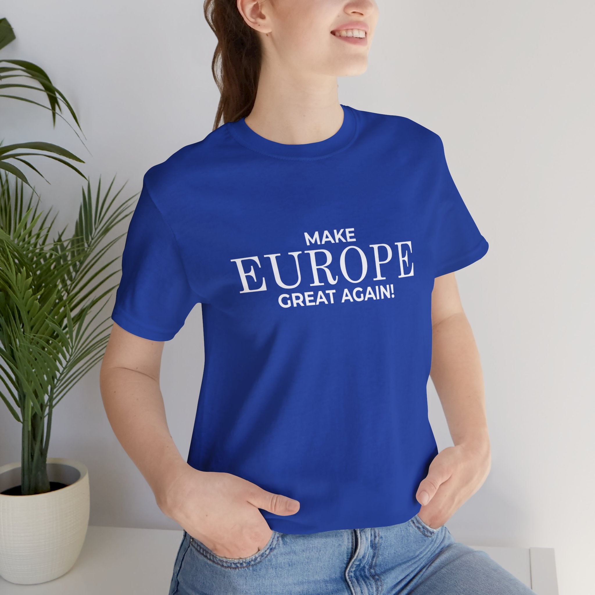 Make Europe Great Again Short Sleeve Tee - Mega Movement