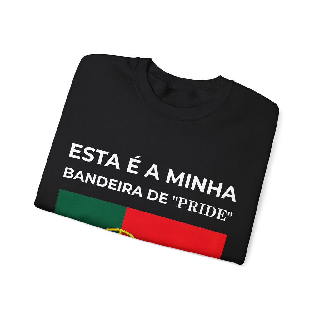 Portugal Pride Sweatshirt, Unisex Crewneck, Flag Design, Comfortable Gift for Celebrations - Mega Movement