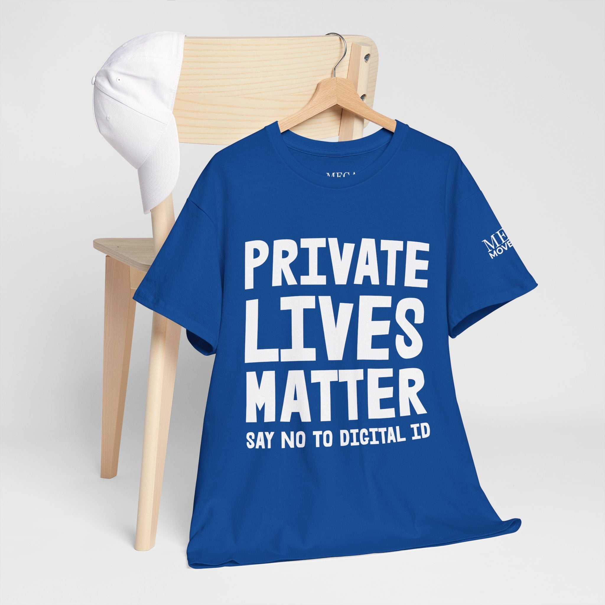 Private Lives Matter Anti-Digital ID Statement Shirt - Mega Movement