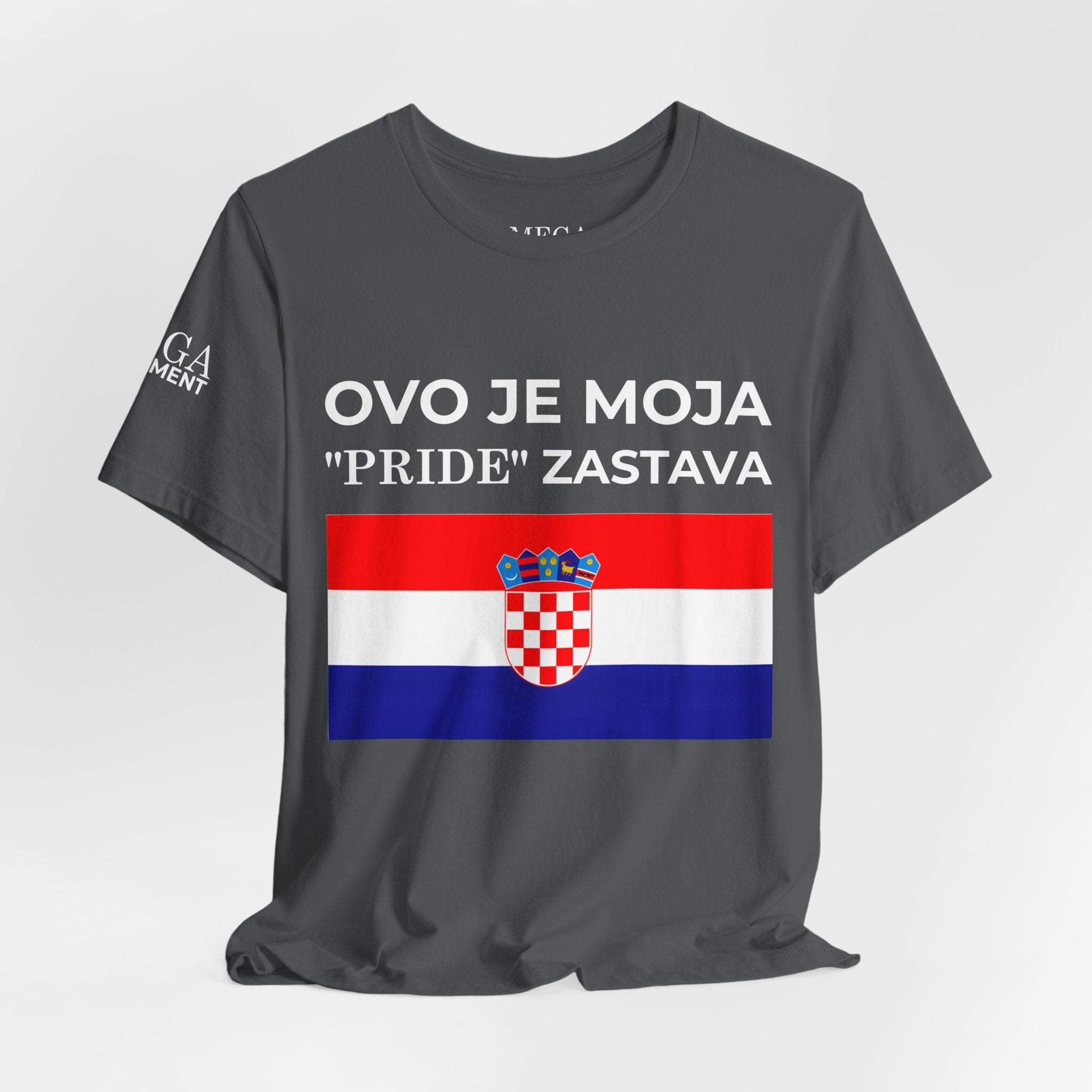 Croatia Pride Tee, Unisex Short Sleeve Shirt, Summer Festival Top, Gifts for Patriots - Mega Movement