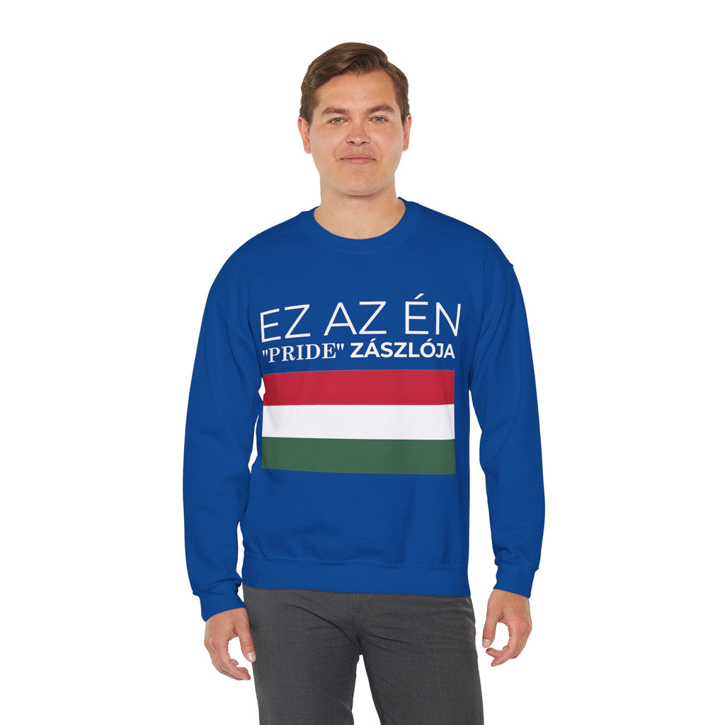Hungarian Pride Flag Sweatshirt, Cozy Pride Apparel, Unisex Crewneck - Mega Movement
