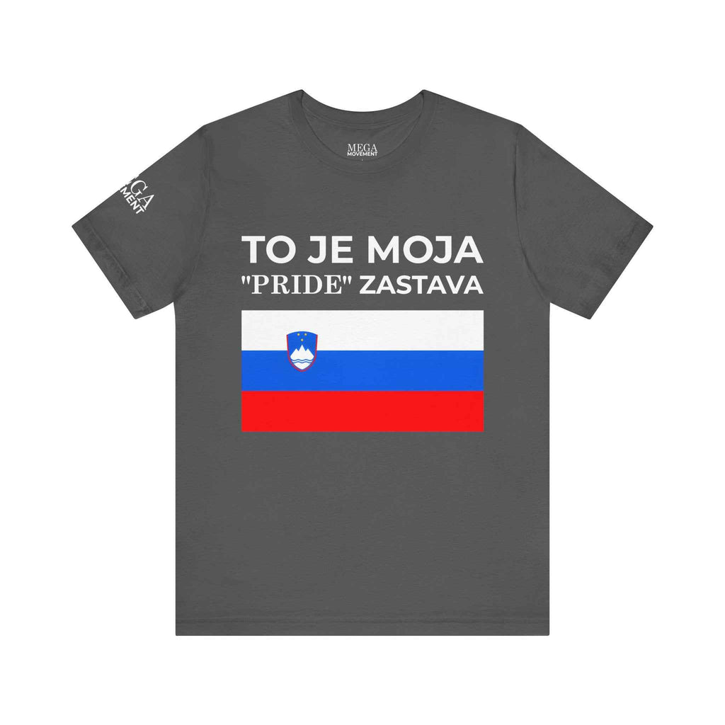 Slovenian Pride Tee | Unisex Graphic Shirt for Celebrations, Casual Wear, Gift for Allies, Patriot Pride Outfit - Mega Movement