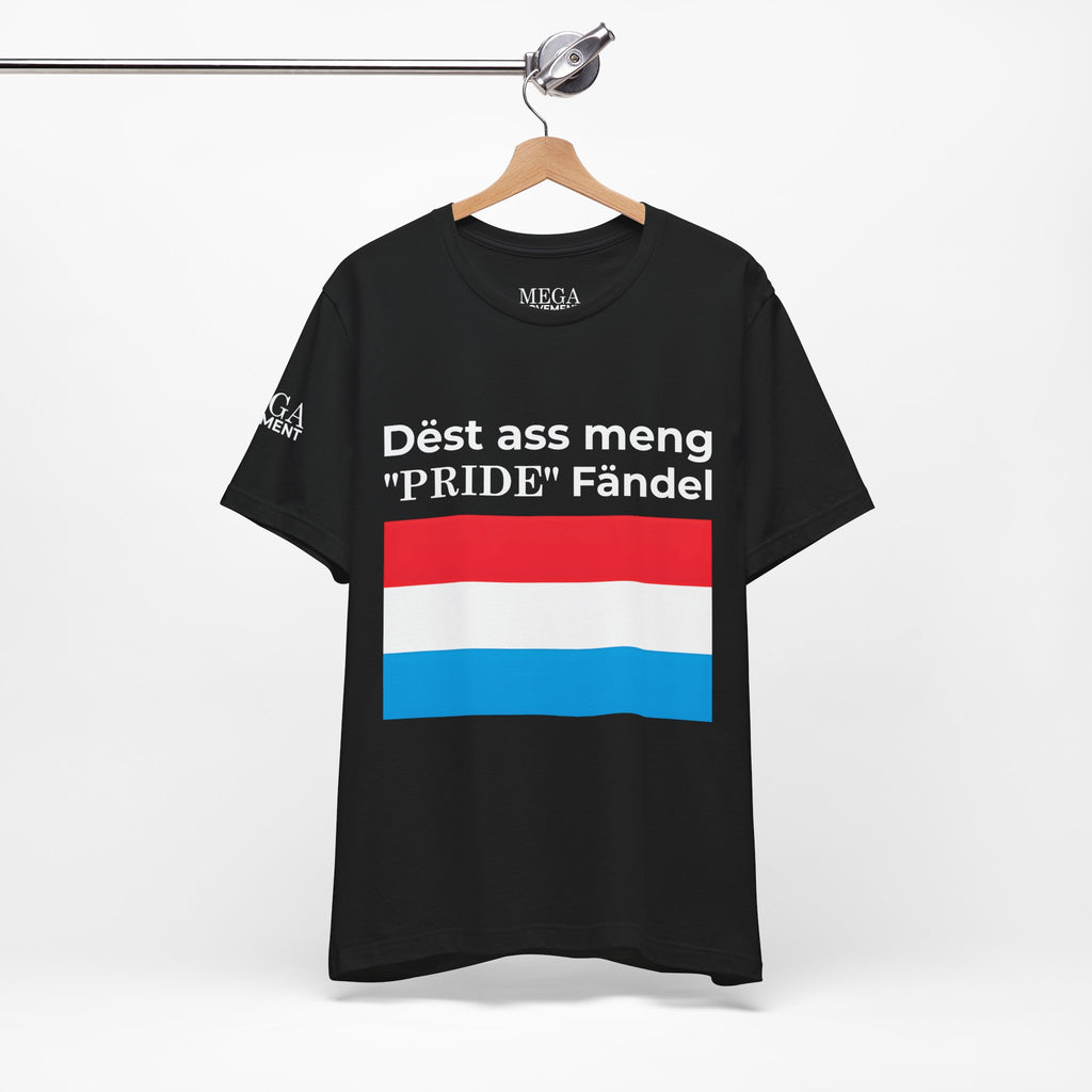 Luxembourg Pride Flag Unisex Tee, Patriotic Pride, Casual Wear, Unisex Shirt - Mega Movement