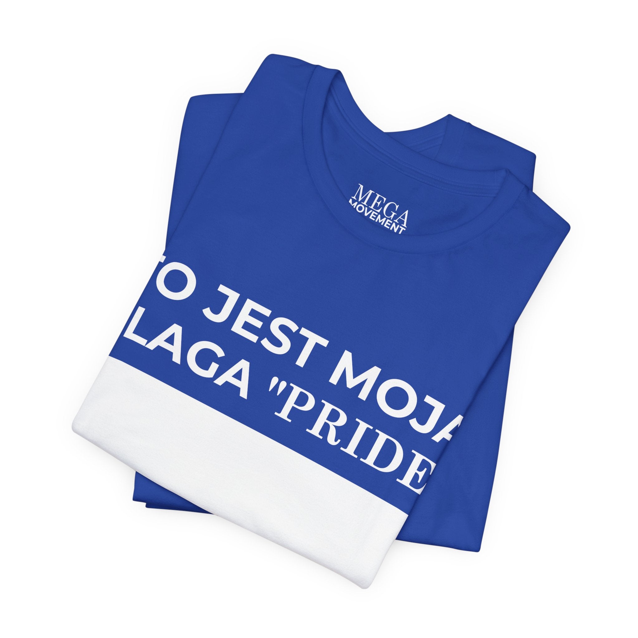 Poland Pride Flag Unisex Tee, Patriotic Pride Shirt, Short Sleeve T-Shirt, Gifts for Allies, Celebratory Apparel, Statement Tee - Mega Movement