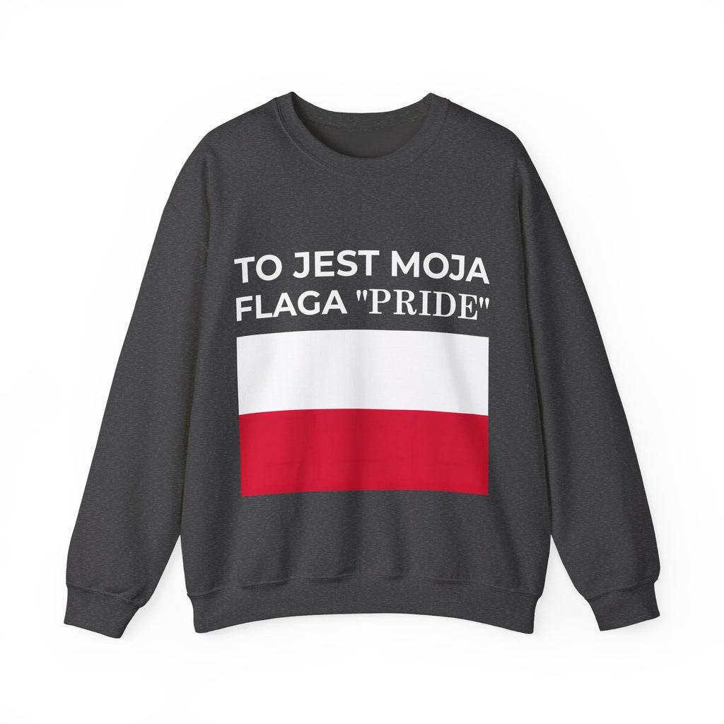 Polish Pride Crewneck Sweatshirt - Unisex Heavy Blend™, Comfortable Fashion - Mega Movement