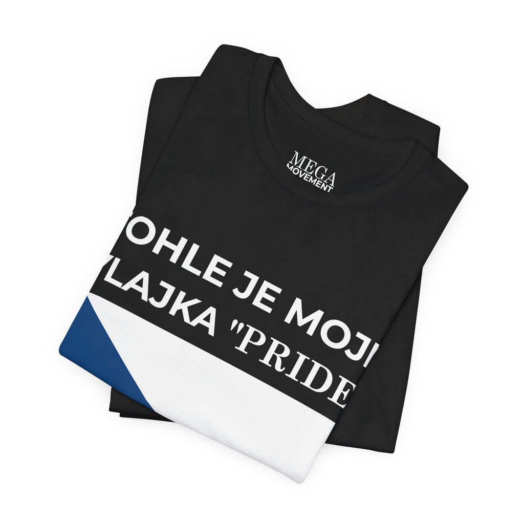 Czech Flag Unisex Jersey Tee, Casual Style, Travel Enthusiast Gift, National Pride Shirt, Summer Wardrobe Essential - Mega Movement