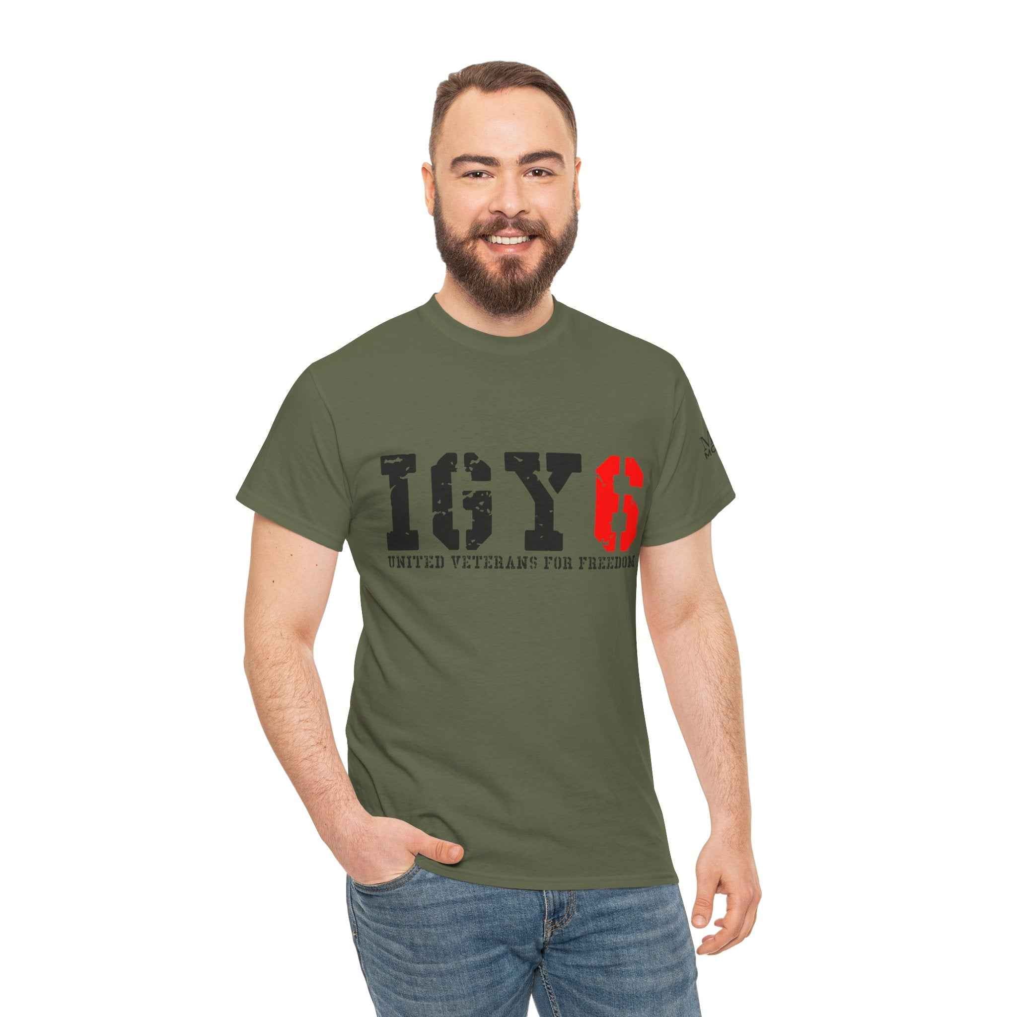 IGY6 Military Tribute T-Shirt — Olive Tactical Tee
