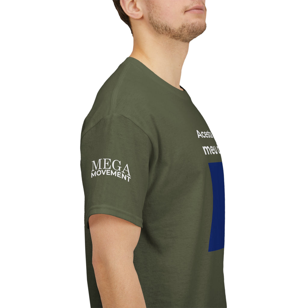 Romanian Flag Tee ( Small Print ) — "Acesta este steagul meu de 'PRIDE'" Cotton Shirt