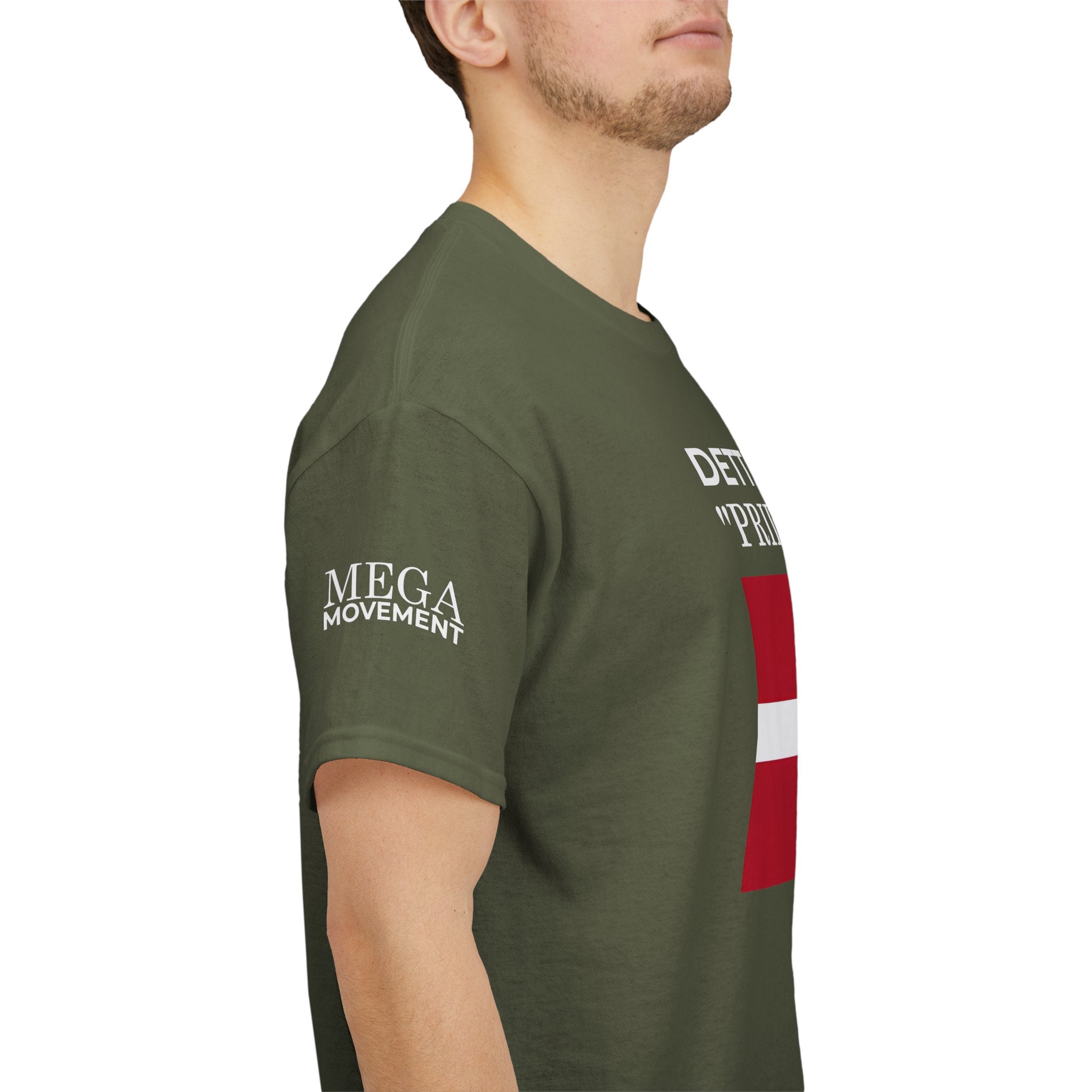 Danish Flag 'Dette er mit 2Pride2 Flag' T-Shirt ( Small Print )