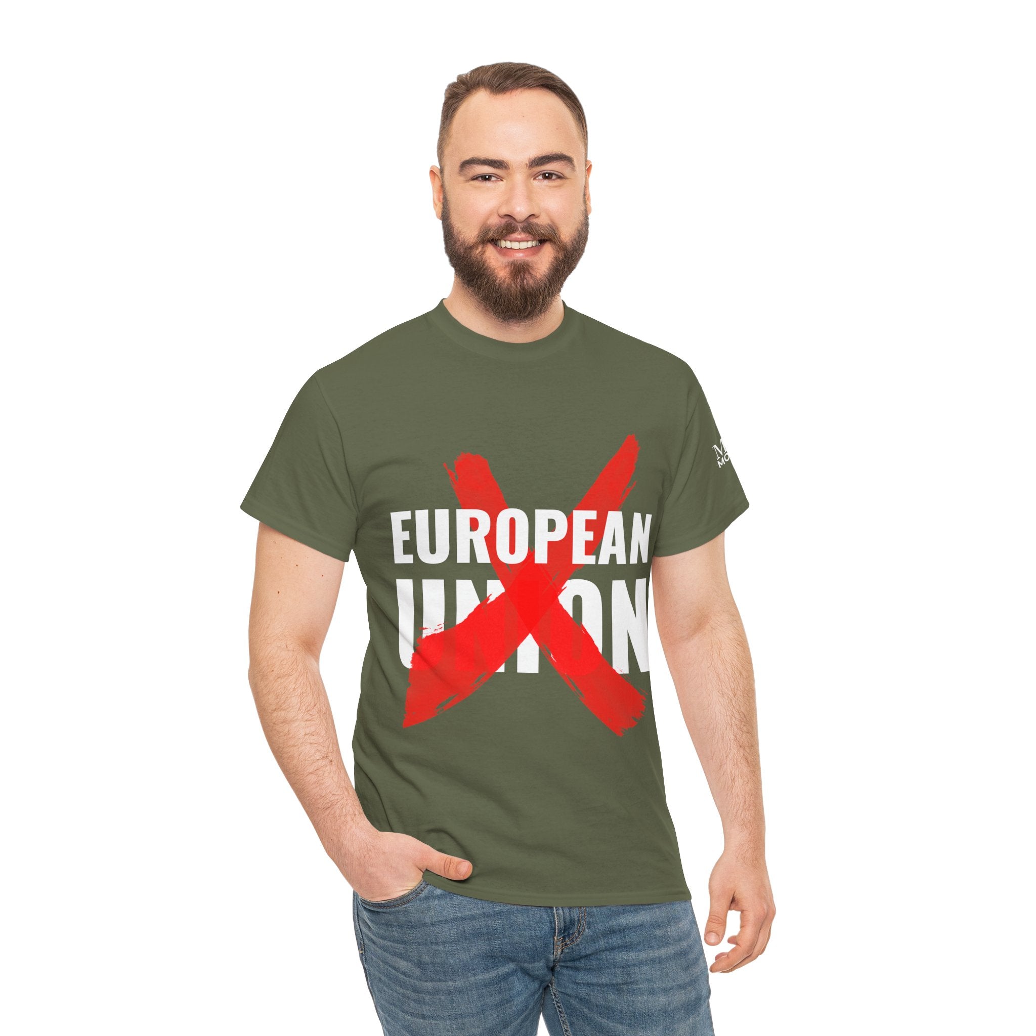 European Union Statement Tee - Unisex Heavy Cotton Shirt