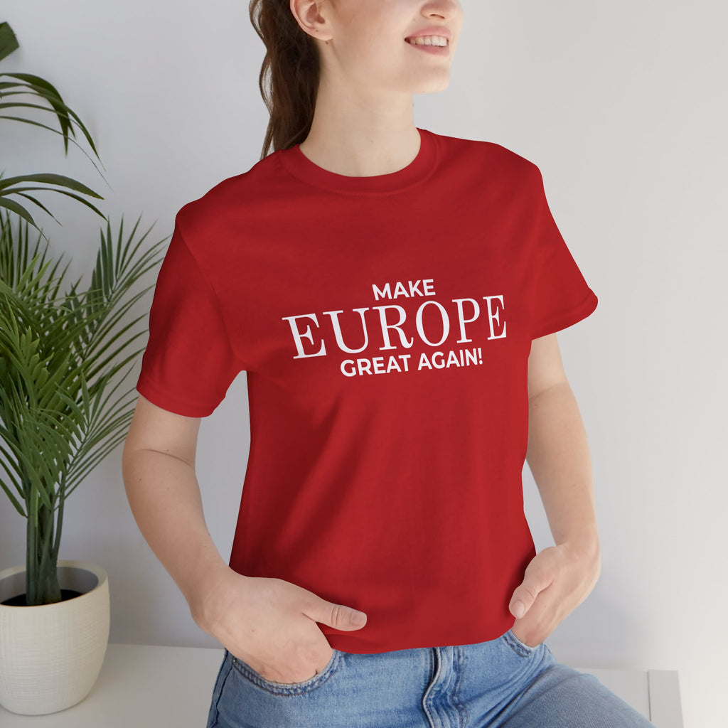 Make Europe Great Again Short Sleeve Tee - Mega Movement