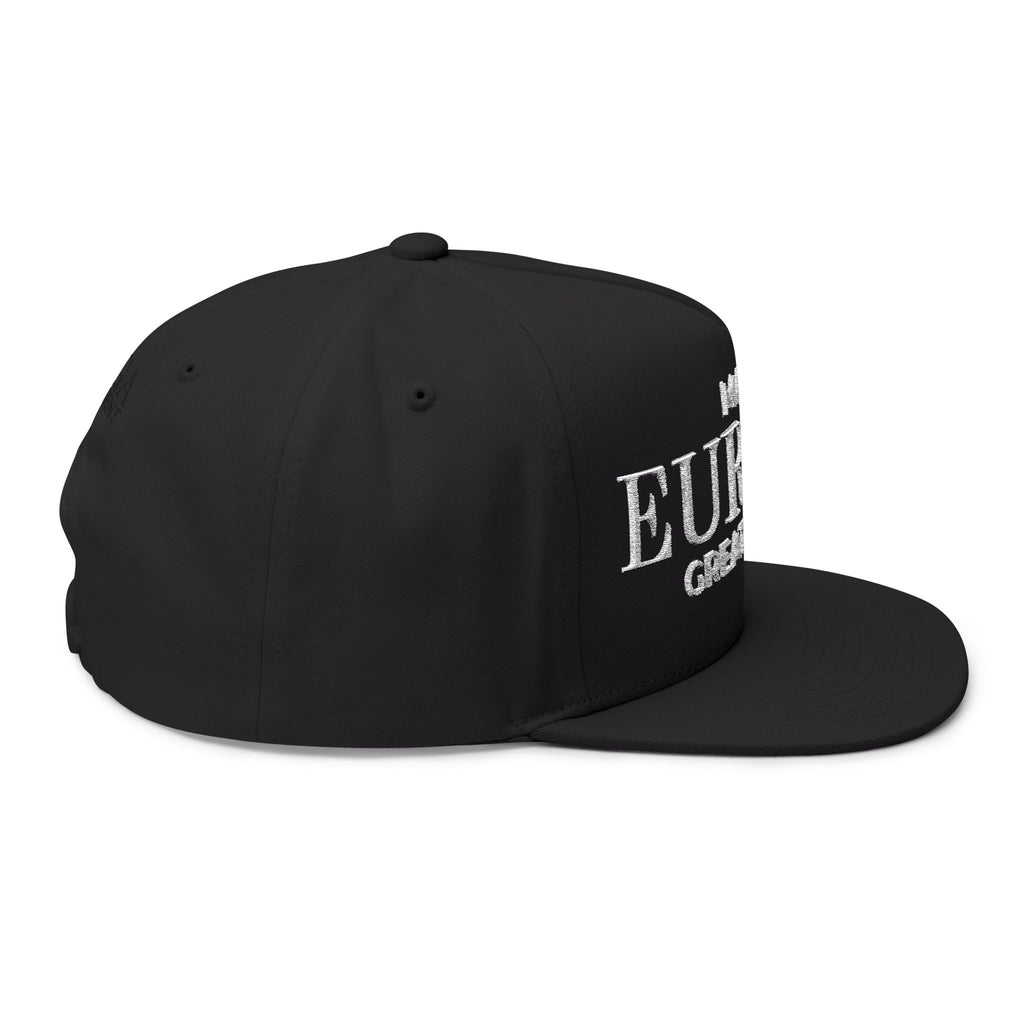 Make Europe Great Again Stylish Flat Bill Cap | Europe Pride Cap | Snapback Hat | - Mega Movement