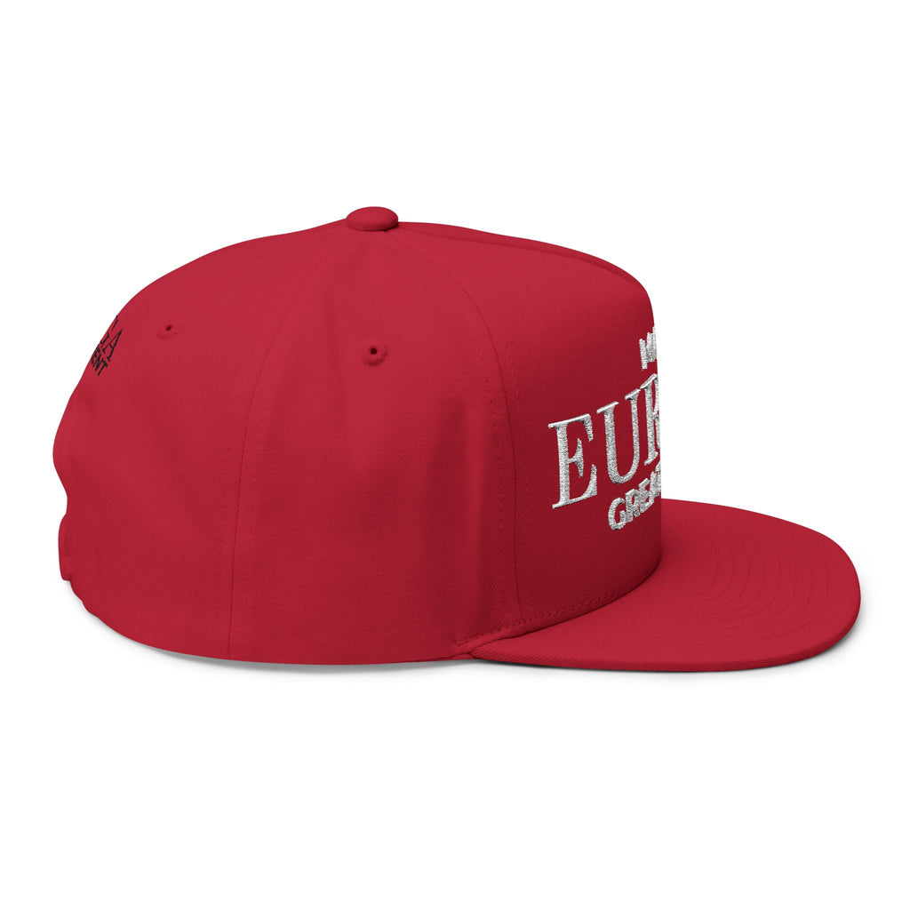 Make Europe Great Again Stylish Flat Bill Cap | Europe Pride Cap | Snapback Hat | - Mega Movement