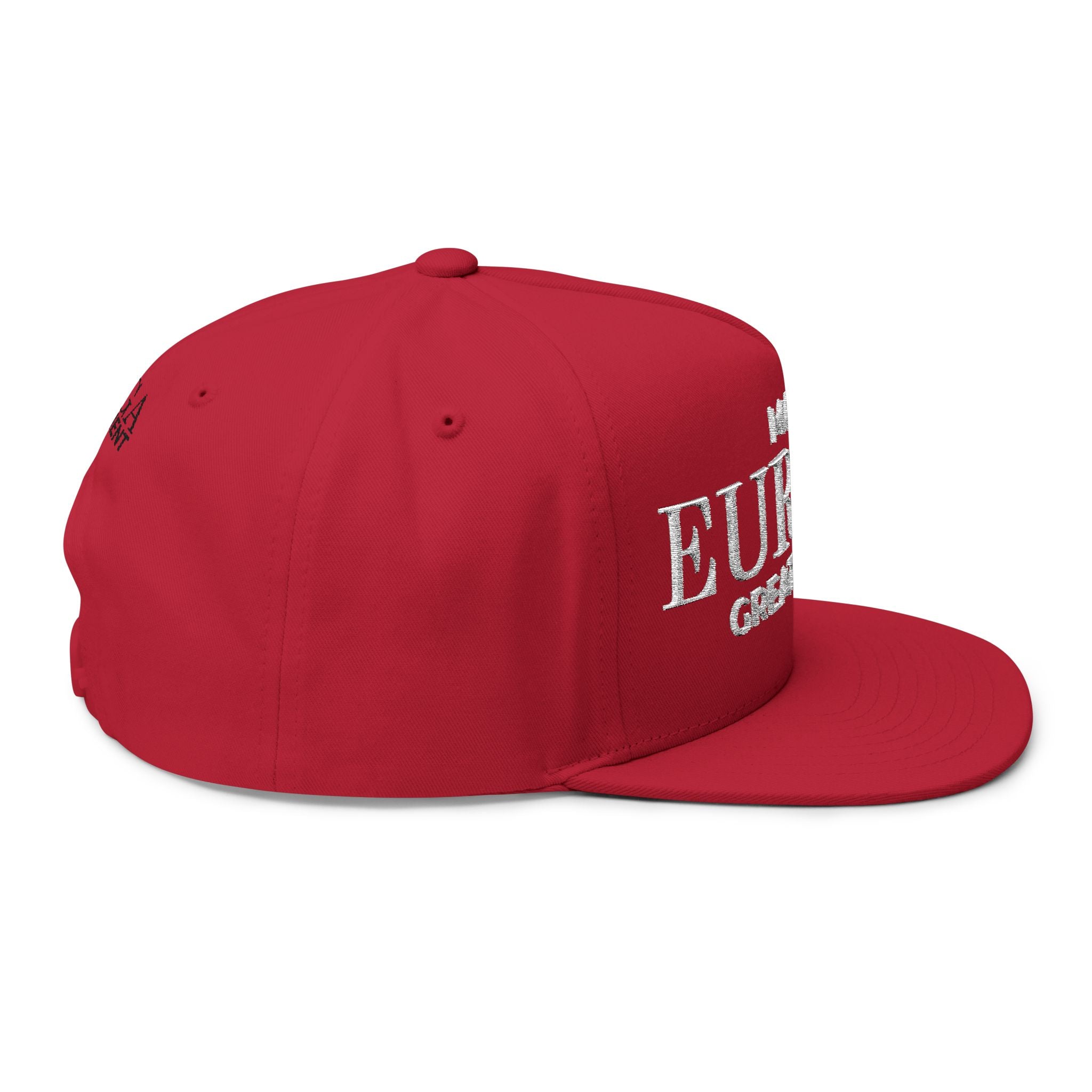 Make Europe Great Again Stylish Flat Bill Cap | Europe Pride Cap | Snapback Hat | - Mega Movement