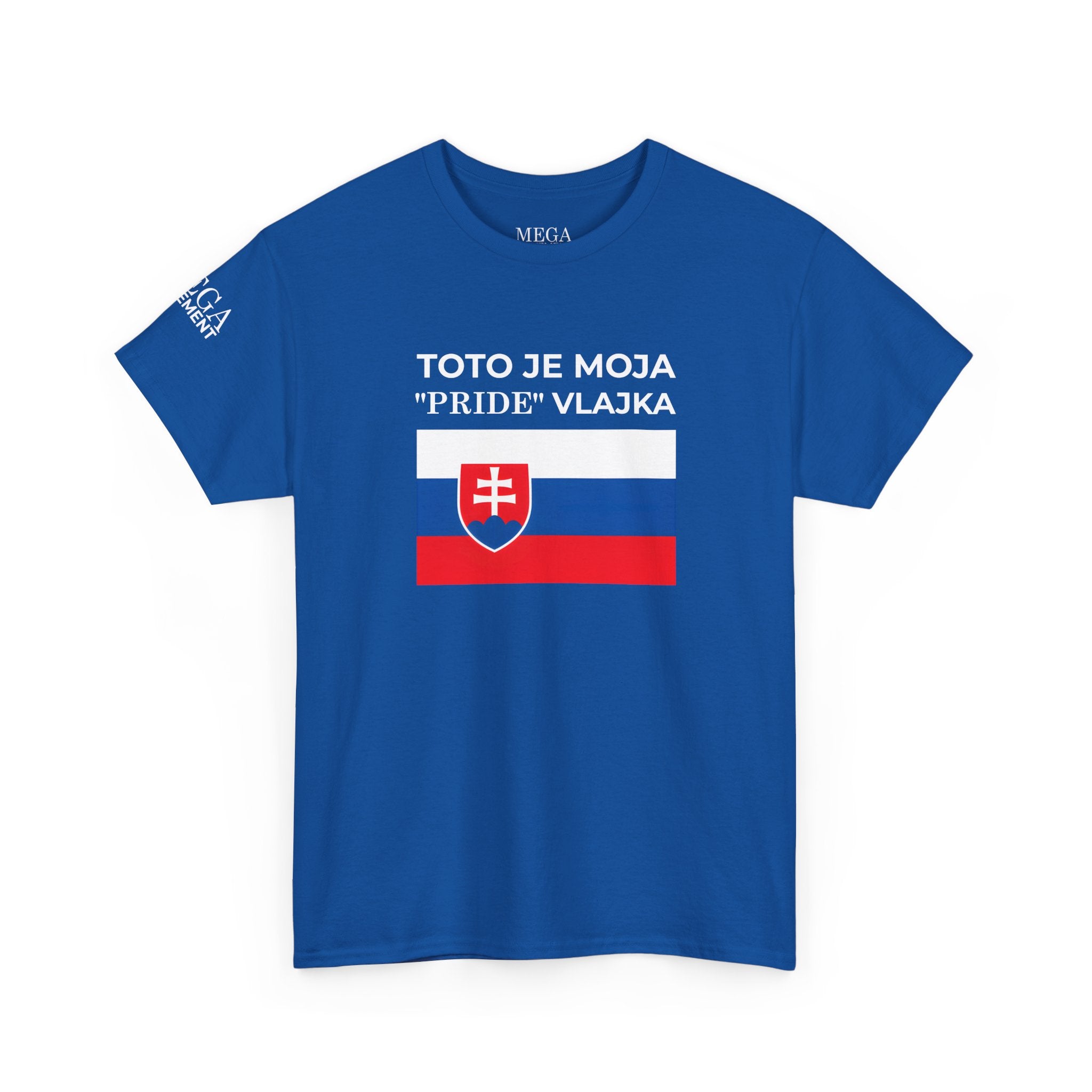 Slovak Flag Tee ( Small Print ) — "Toto je moja 'Pride' vlajka"
