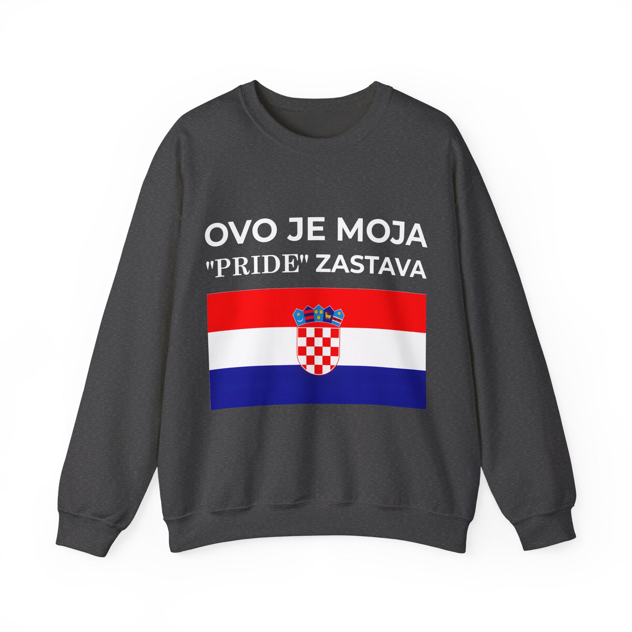 Croatian Pride Flag Sweatshirt, Unisex Crewneck, Croatian Pride Apparel, Celebrate Love, Gift for Allies - Mega Movement