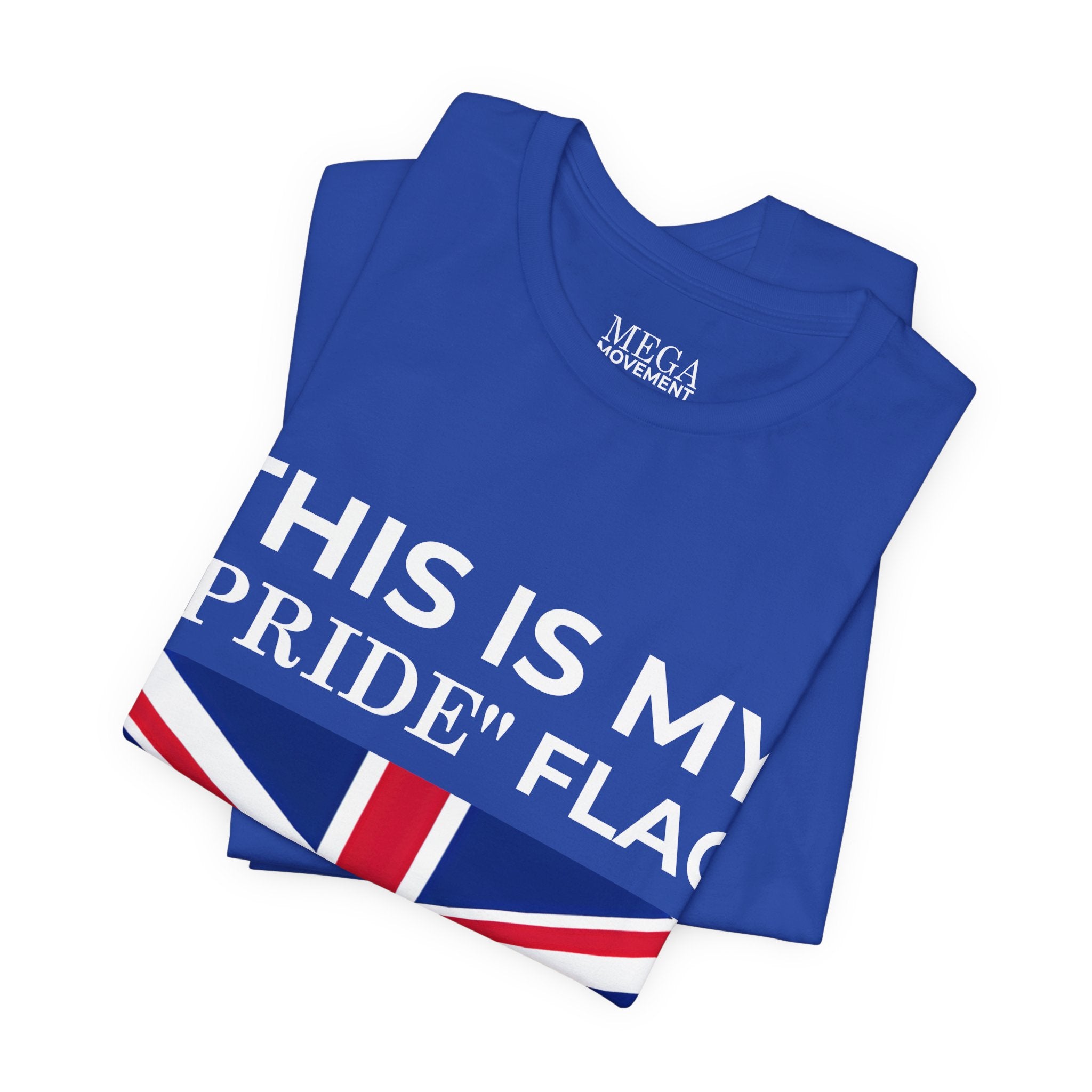 British Pride Flag Unisex Tee, Casual Wear, Daily Style - Mega Movement