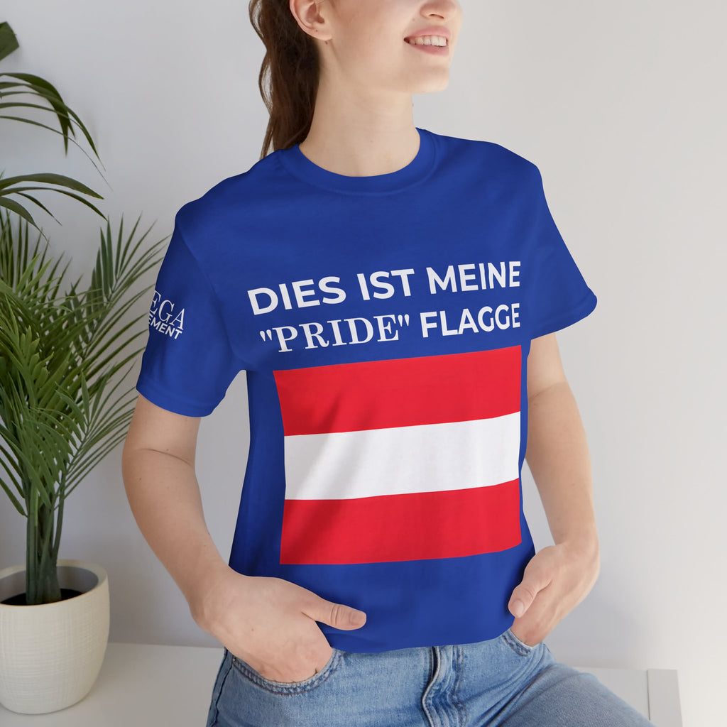 Austrian Pride Unisex Jersey Tee, Pride Apparel, Casual Everyday Wear - Mega Movement