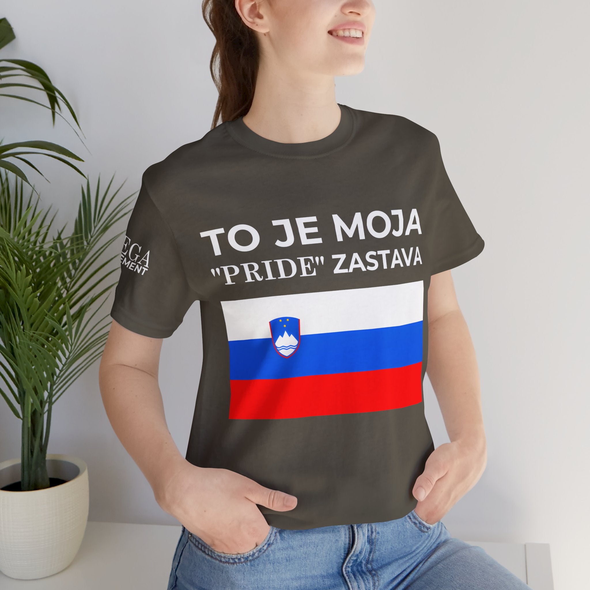 Slovenian Pride Tee | Unisex Graphic Shirt for Celebrations, Casual Wear, Gift for Allies, Patriot Pride Outfit - Mega Movement