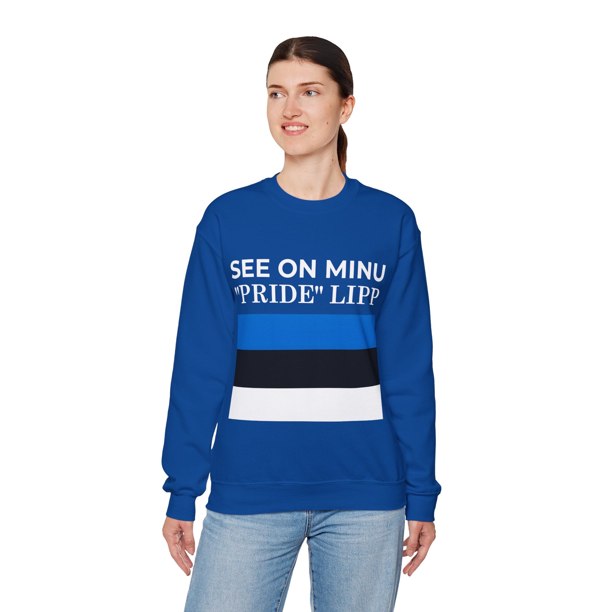 Estrion Pride Crewneck Sweatshirt, Unisex Pride Apparel, Comfortable Casual Wear, Stylish Crewneck - Mega Movement