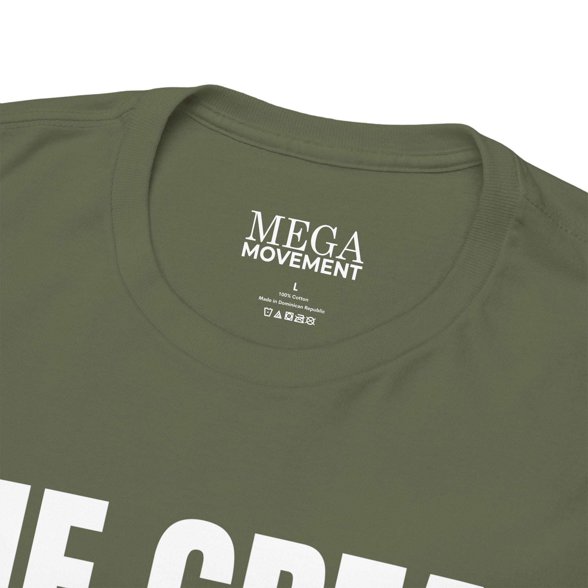 The Great Resist Casual Unisex Heavy Cotton Tee – Stand Against the W.E.F. Agenda - Mega Movement