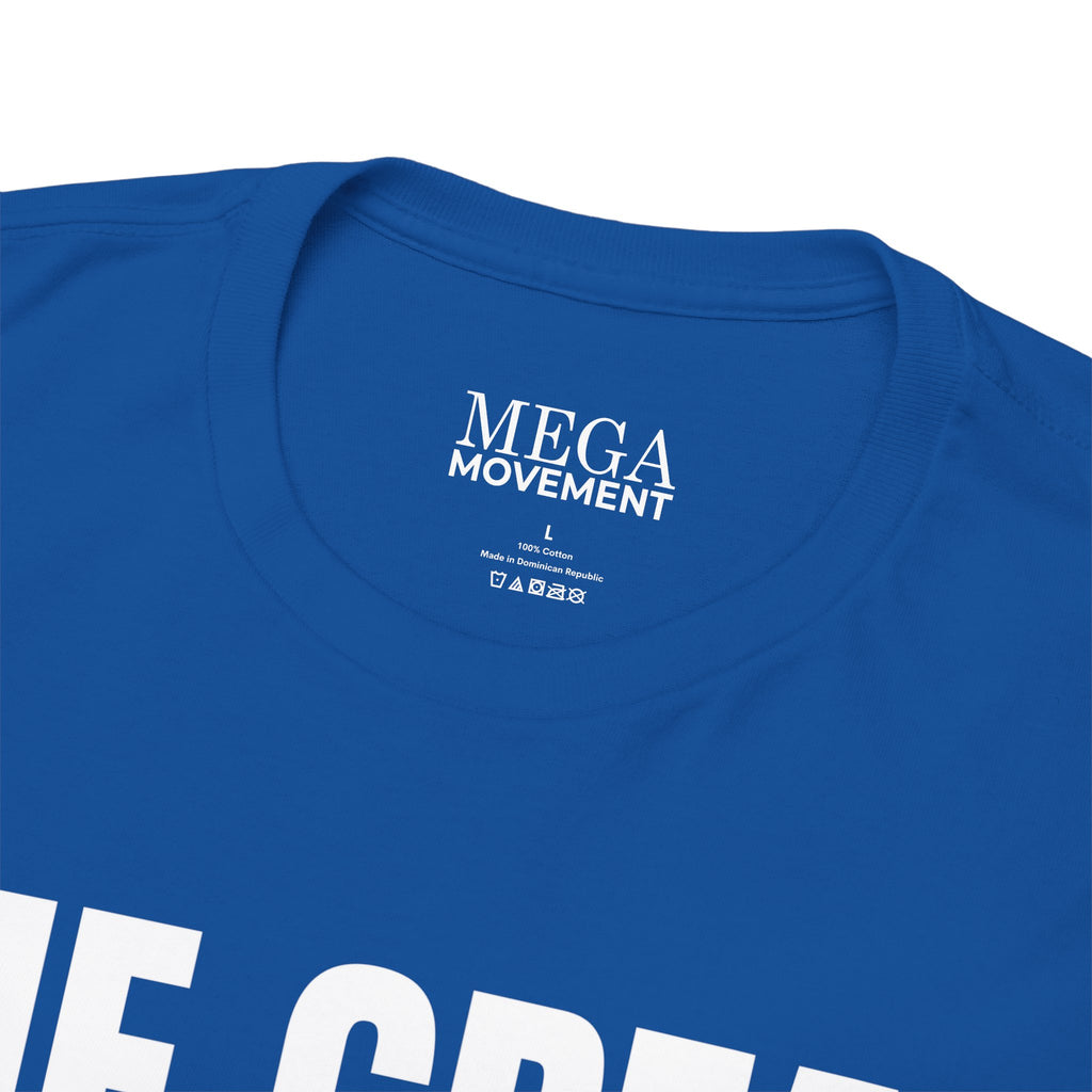 The Great Resist Casual Unisex Heavy Cotton Tee – Stand Against the W.E.F. Agenda - Mega Movement