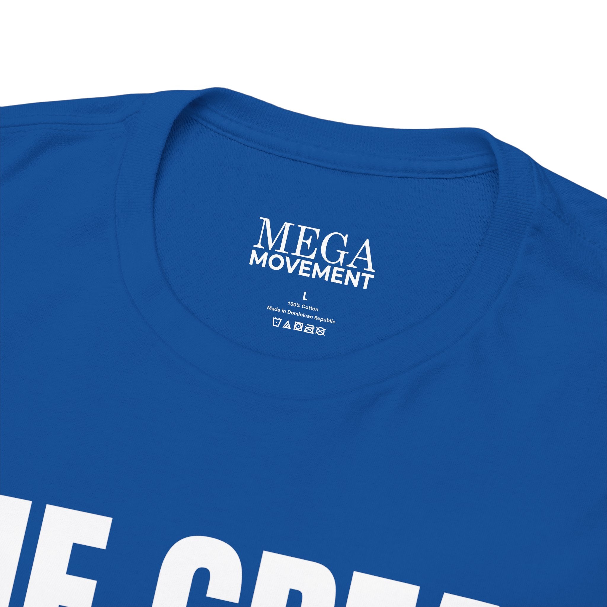 The Great Resist Casual Unisex Heavy Cotton Tee – Stand Against the W.E.F. Agenda - Mega Movement