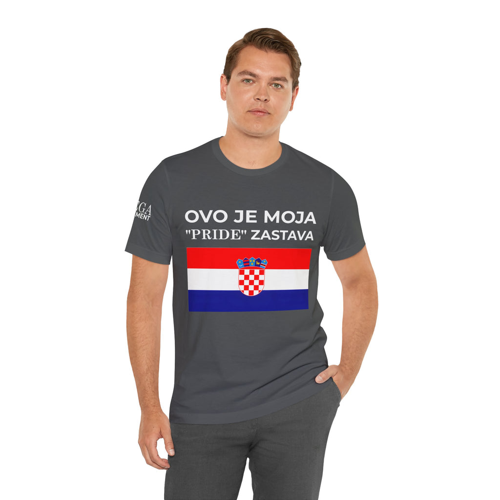 Croatia Pride Tee, Unisex Short Sleeve Shirt, Summer Festival Top, Gifts for Patriots - Mega Movement