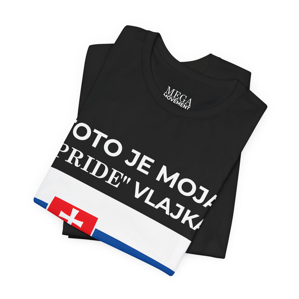 Slovakia Pride Flag Unisex Tee, Casual Wear, Festival Shirt, Summer Fashion, Everyday Comfort - Mega Movement