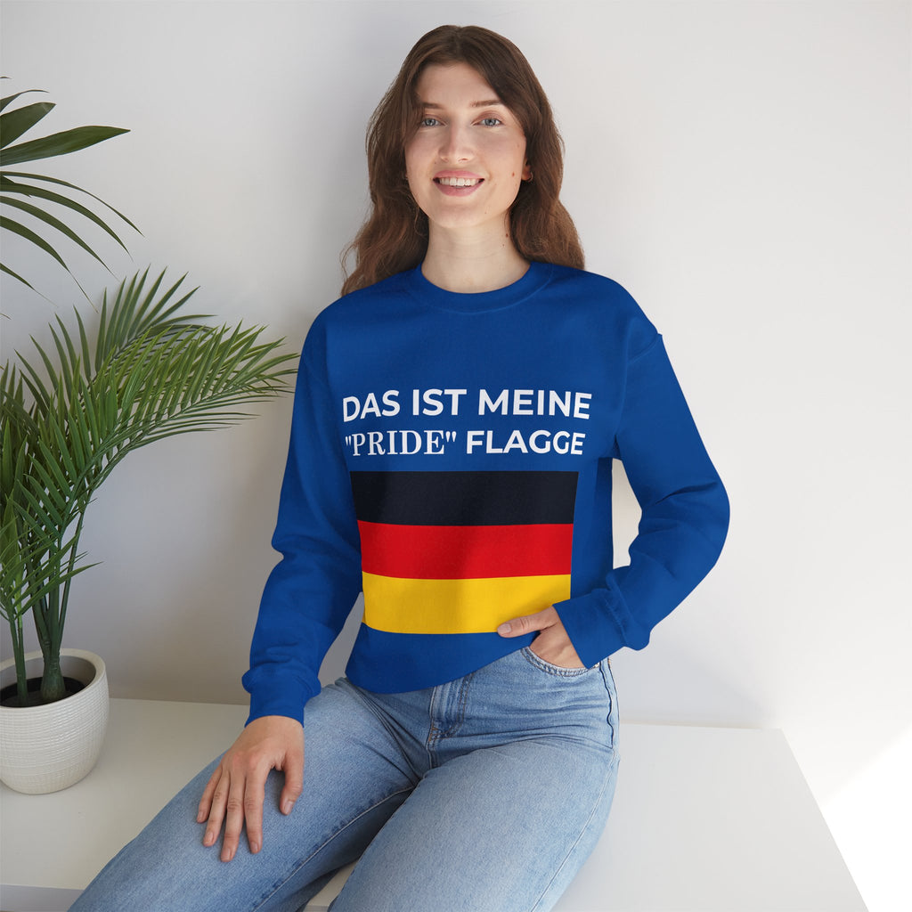 German Pride Sweatshirt | Unisex Heavy Blend™ Crewneck, Casual Comfort, Gift for Allies, Autumn Fashion - Mega Movement