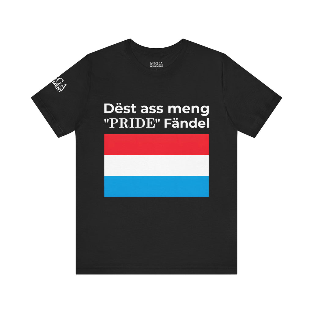 Luxembourg Pride Flag Unisex Tee, Patriotic Pride, Casual Wear, Unisex Shirt - Mega Movement