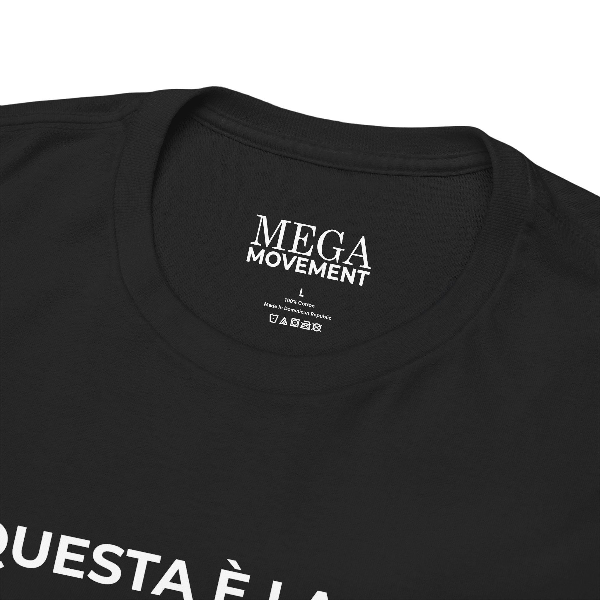 Italian Flag Tee ( Small Print ) — "Questa è la mia bandiera dell’Pride" Graphic T-Shirt