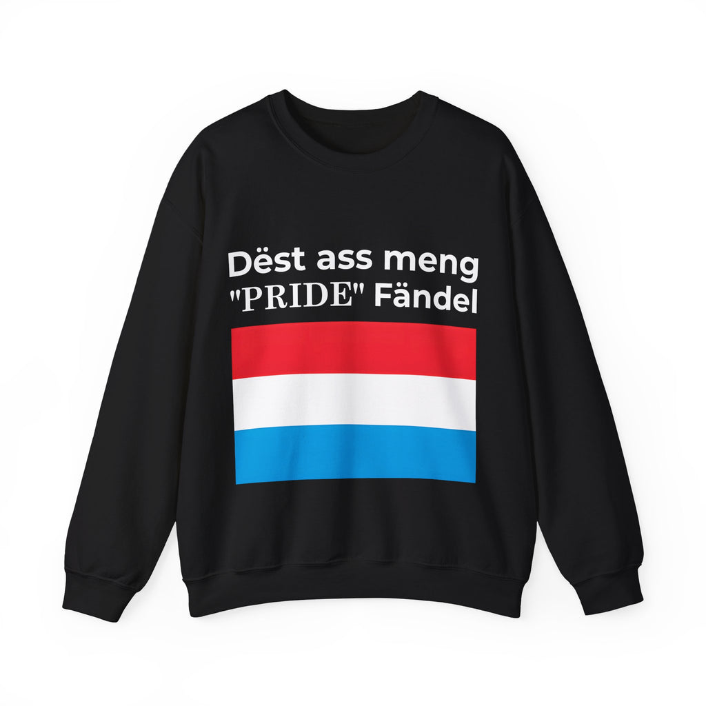 Luxembourg Pride Graphic Sweatshirt, Cozy Apparel, Unisex Pride Crewneck, Fashion, Gift for Allies - Mega Movement