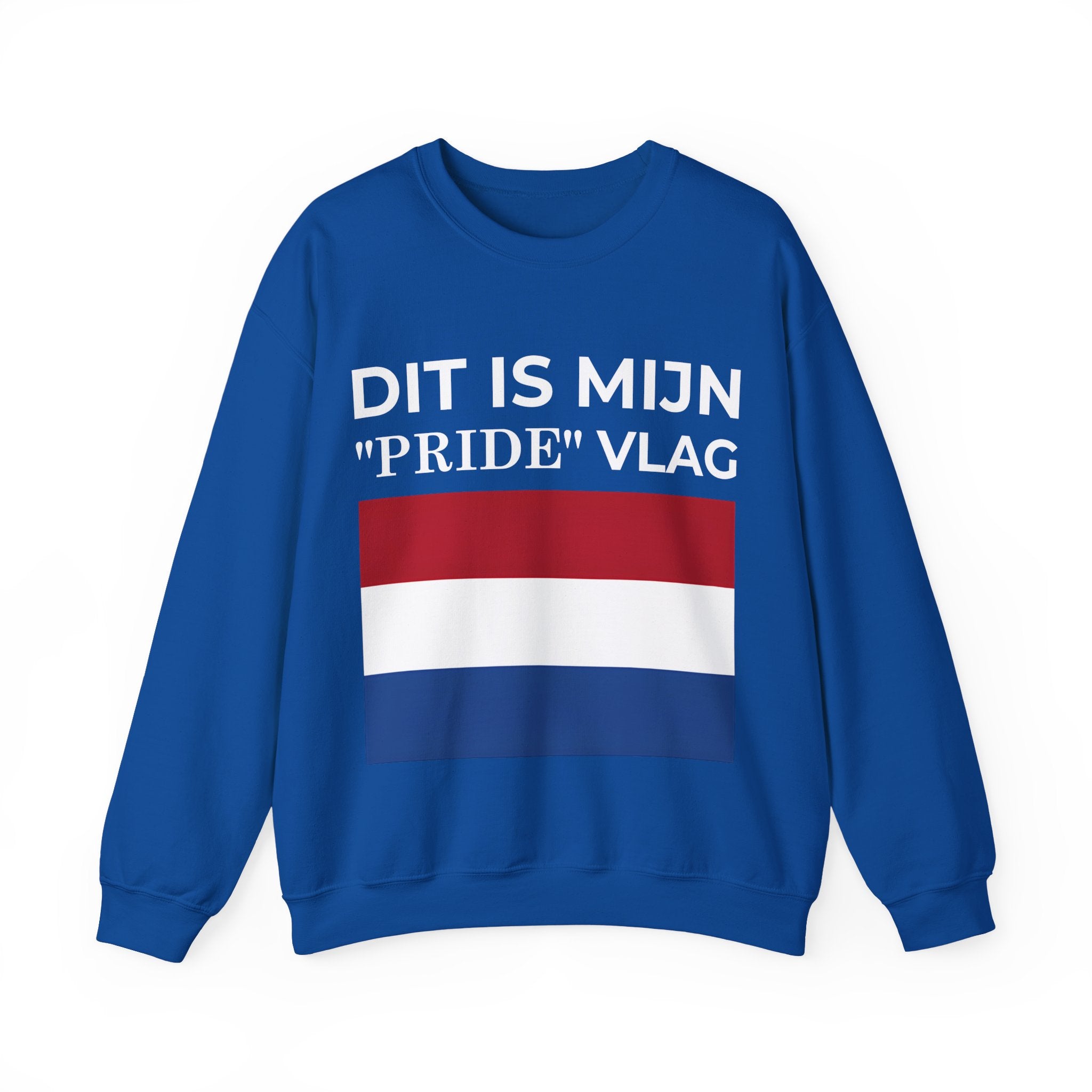 Netherland Pride Flag Crewneck Sweatshirt, Unisex Heavy Blend Sweatshirt, Gift, Comfortable Casual Wear, Celebrate [...] - Mega Movement