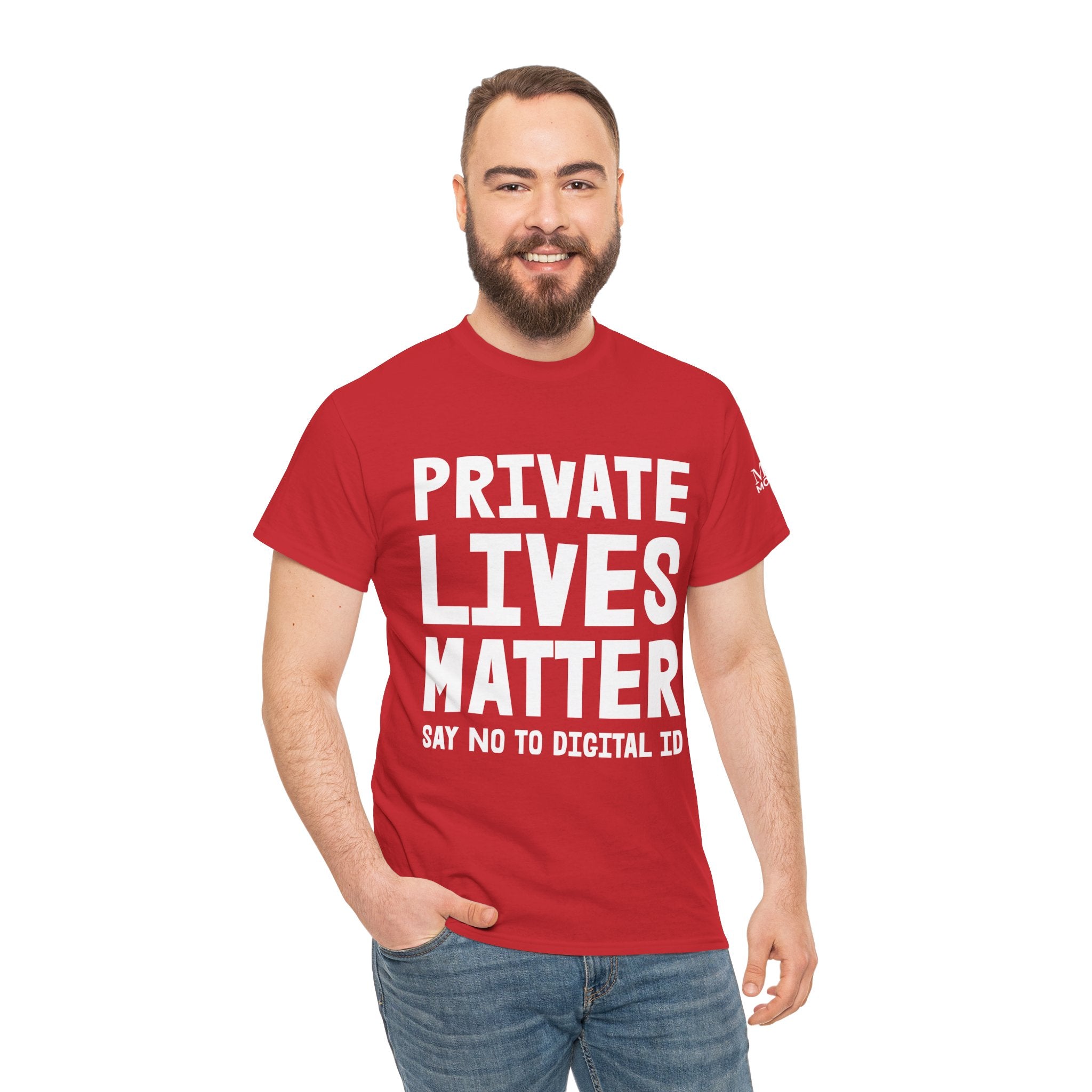Private Lives Matter Anti-Digital ID Statement Shirt - Mega Movement