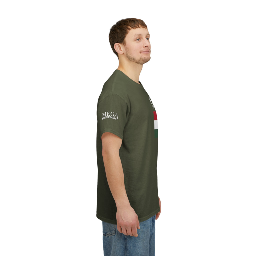 Hungarian Flag Tee ( Small Print ) — "Ez az én 'Pride' zászlója" Graphic T-Shirt