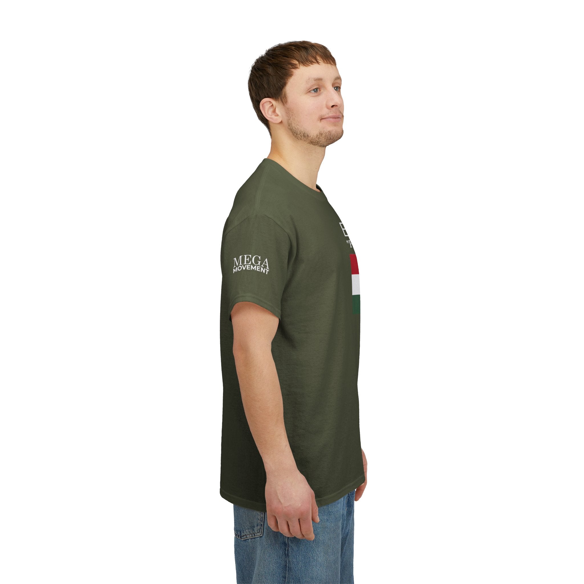 Hungarian Flag Tee ( Small Print ) — "Ez az én 'Pride' zászlója" Graphic T-Shirt
