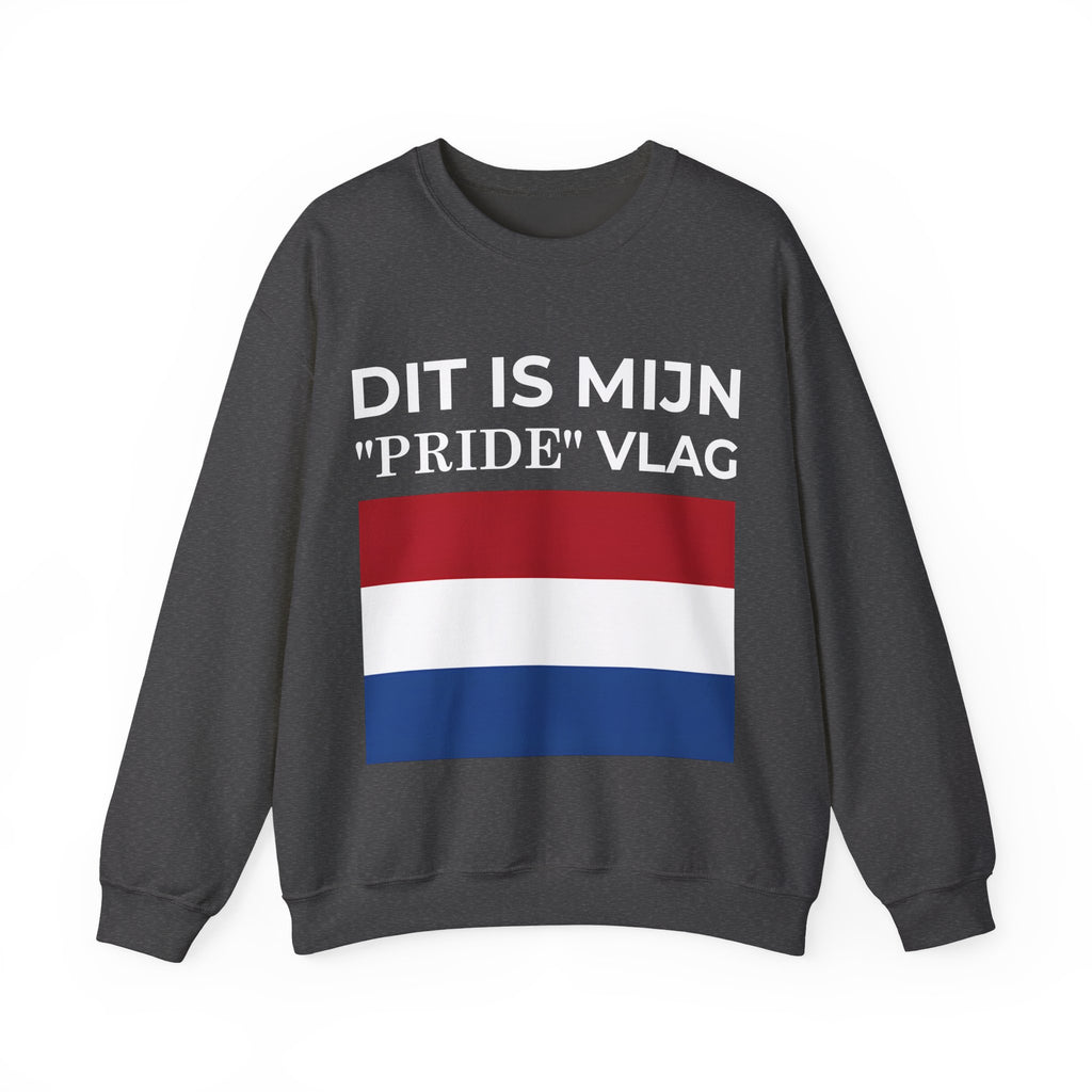 Netherland Pride Flag Crewneck Sweatshirt, Unisex Heavy Blend Sweatshirt, Gift, Comfortable Casual Wear, Celebrate [...] - Mega Movement
