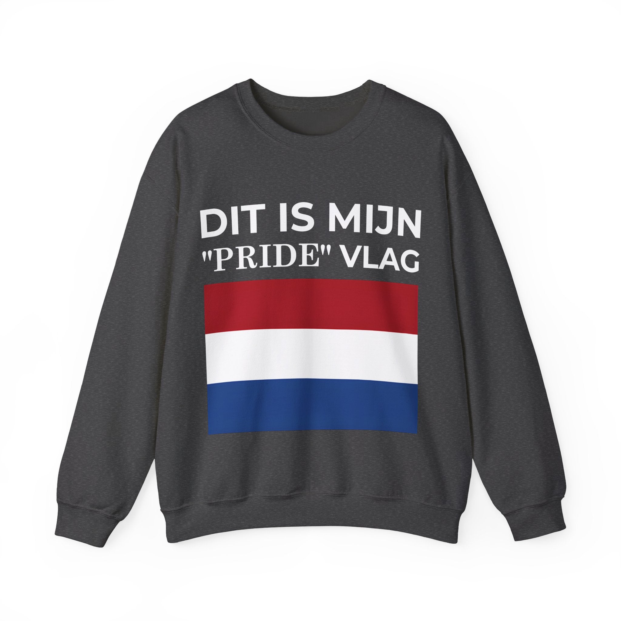 Netherland Pride Flag Crewneck Sweatshirt, Unisex Heavy Blend Sweatshirt, Gift, Comfortable Casual Wear, Celebrate [...] - Mega Movement