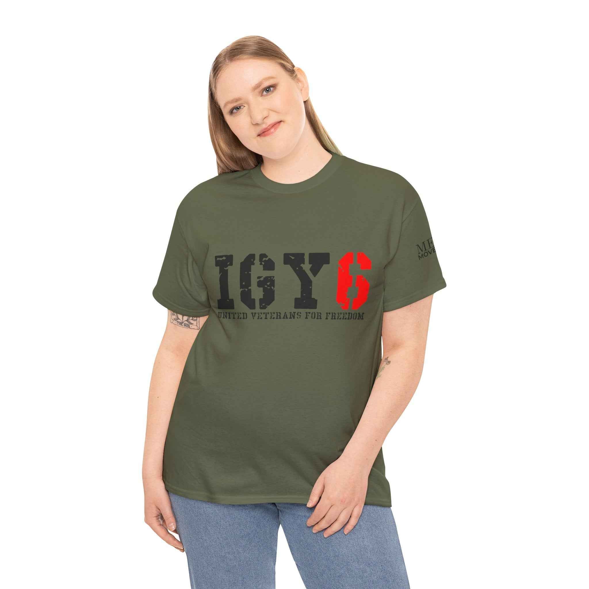 IGY6 Military Tribute T-Shirt — Olive Tactical Tee