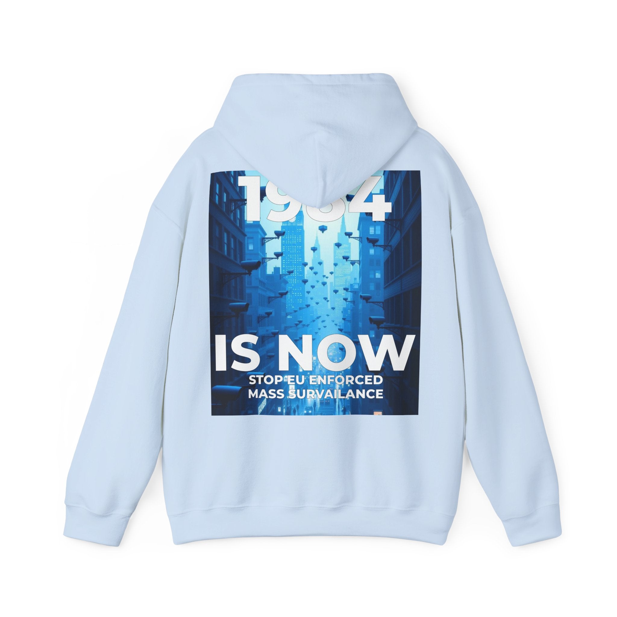 1984 IS NOW Unisex Heavy Blend™ Hooded Sweatshirt - Mega Movement